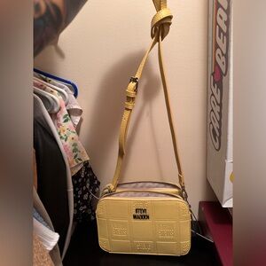 Steve Madden Pale Yellow Crossbody Bag